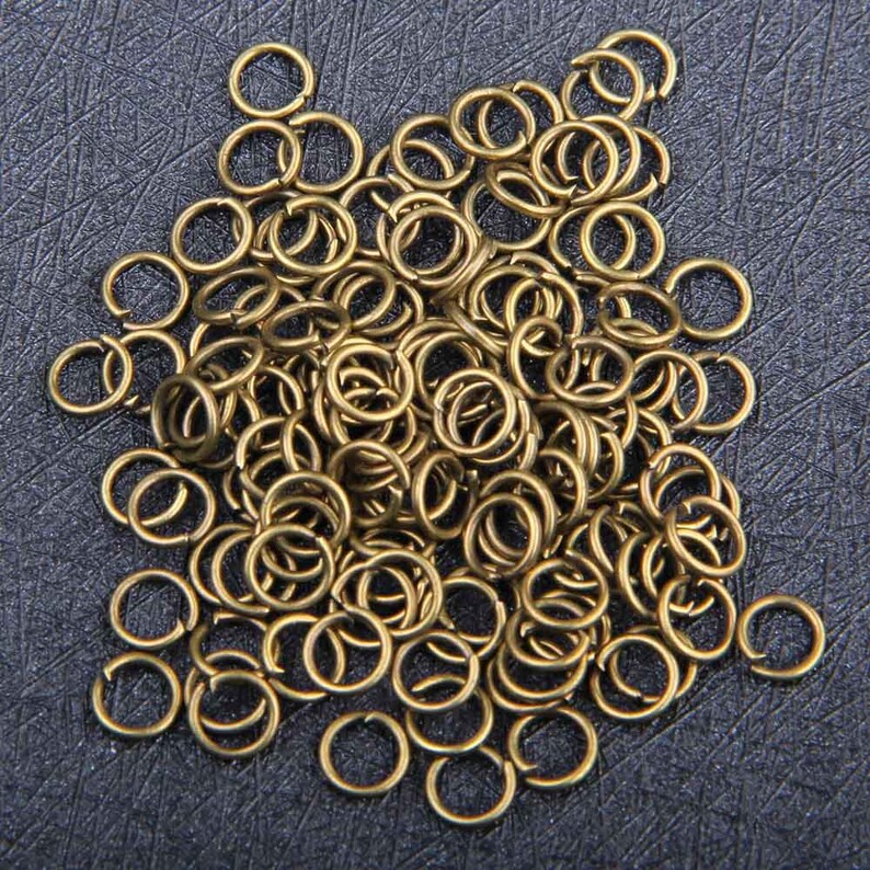 Wholesale 5mm Opened Jump Ring For DIY Jewelry Necklace Key Etsy