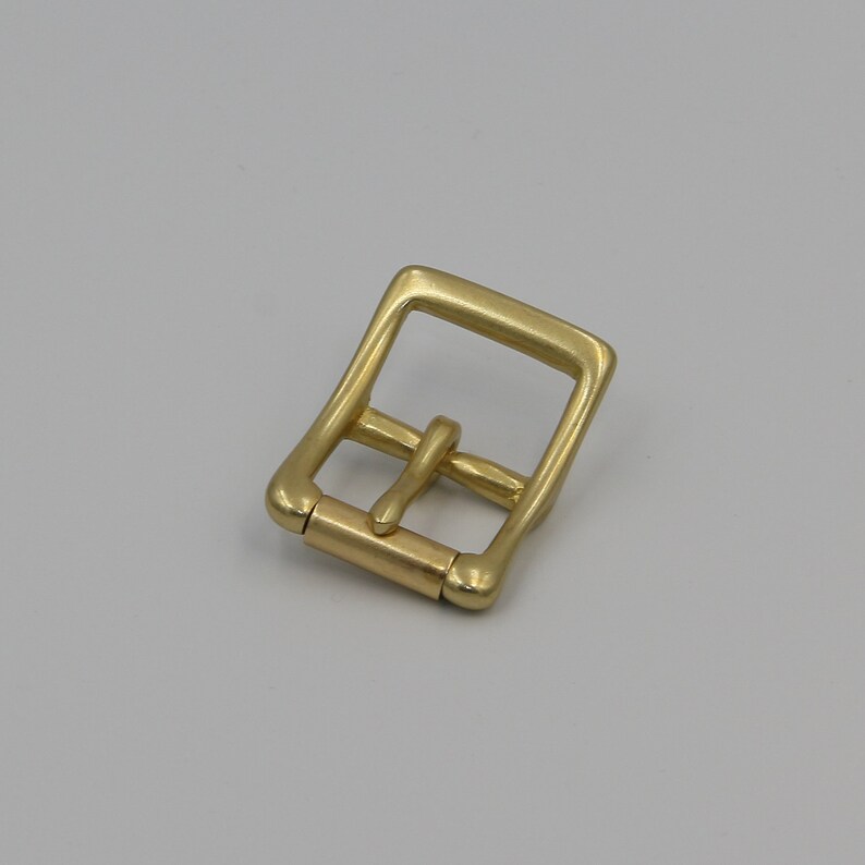 Center Heel Roller Bar Buckle Solid Brass 20 25 mm Etsy