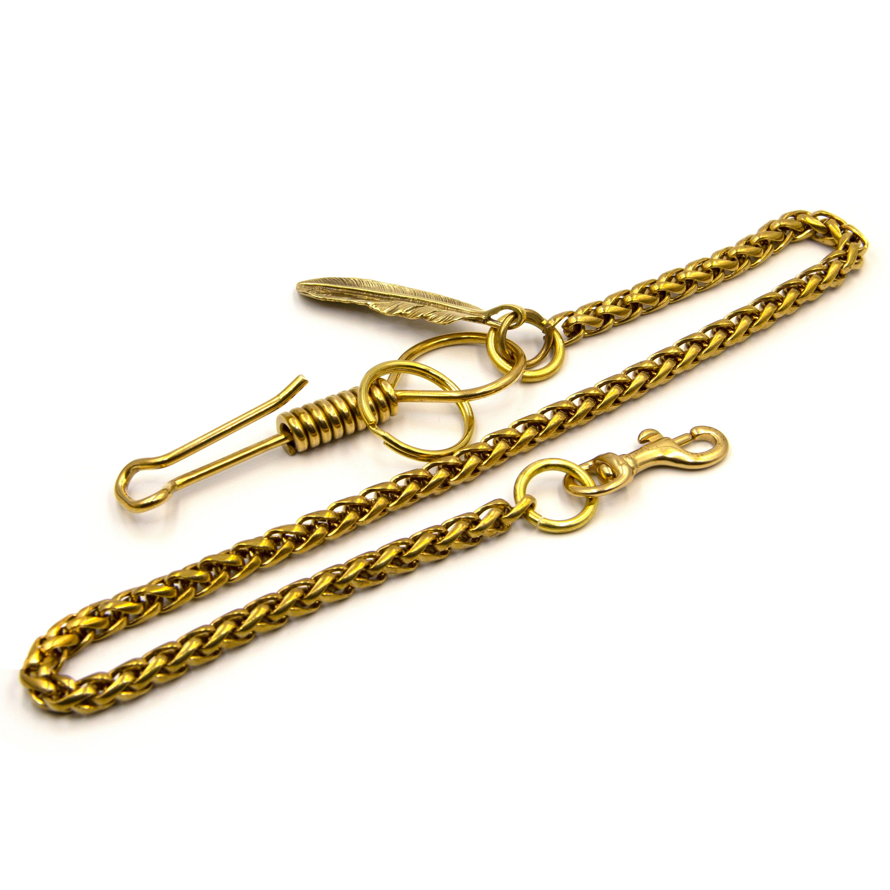 Brass Gifts Keychain Biker Wallet ChainTrucker Purse Etsy