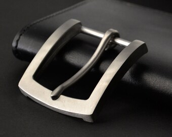 JIEJING Mens Belt,Stainless Steel Pin Buckles Belt Leisure Wild Decoration Business Belt