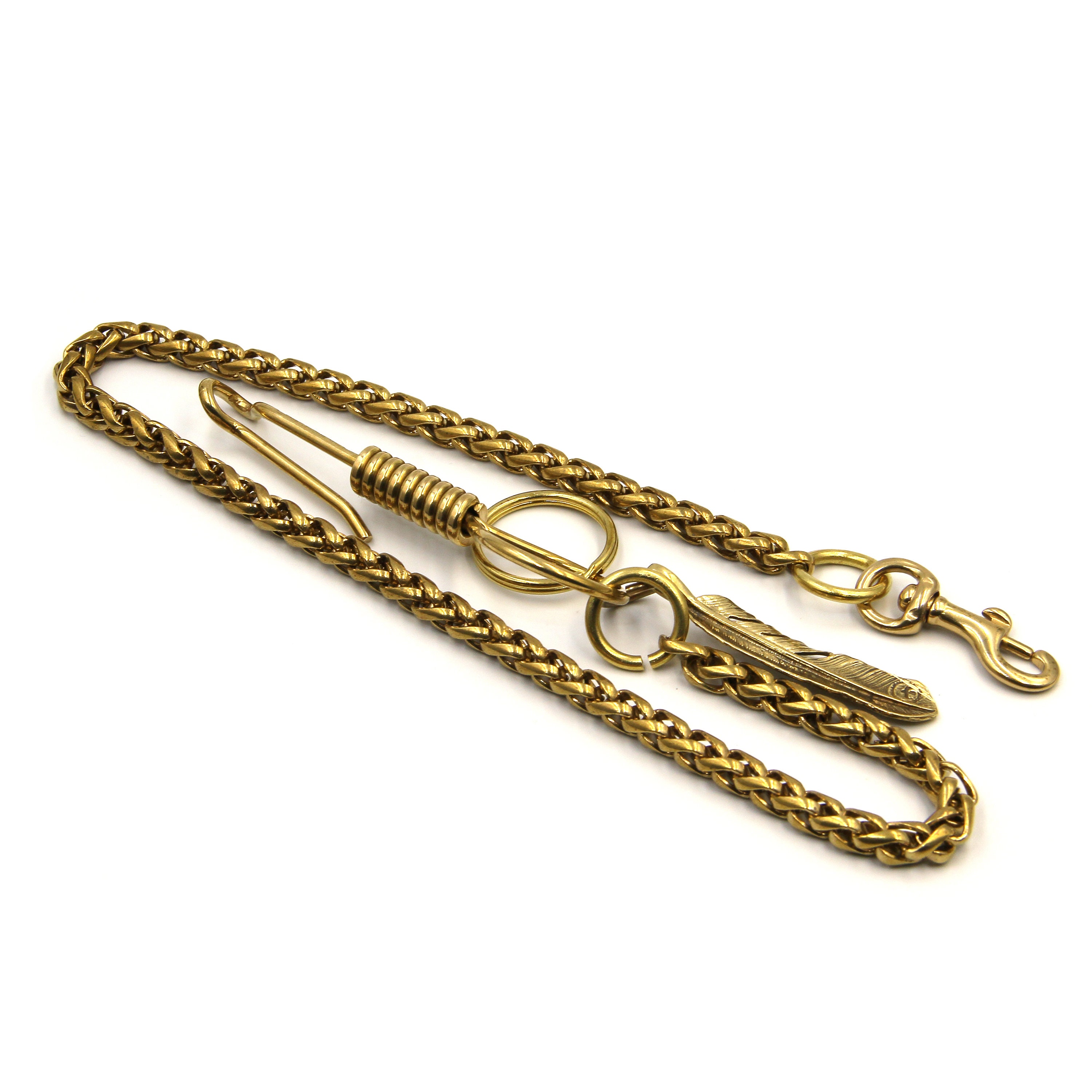 Brass Gifts Keychain Biker Wallet ChainTrucker Purse Etsy