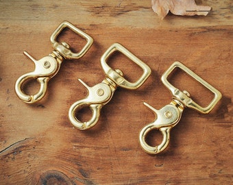 YEYUBH Solid brass trigger rotating bolt clasp Color : 3 