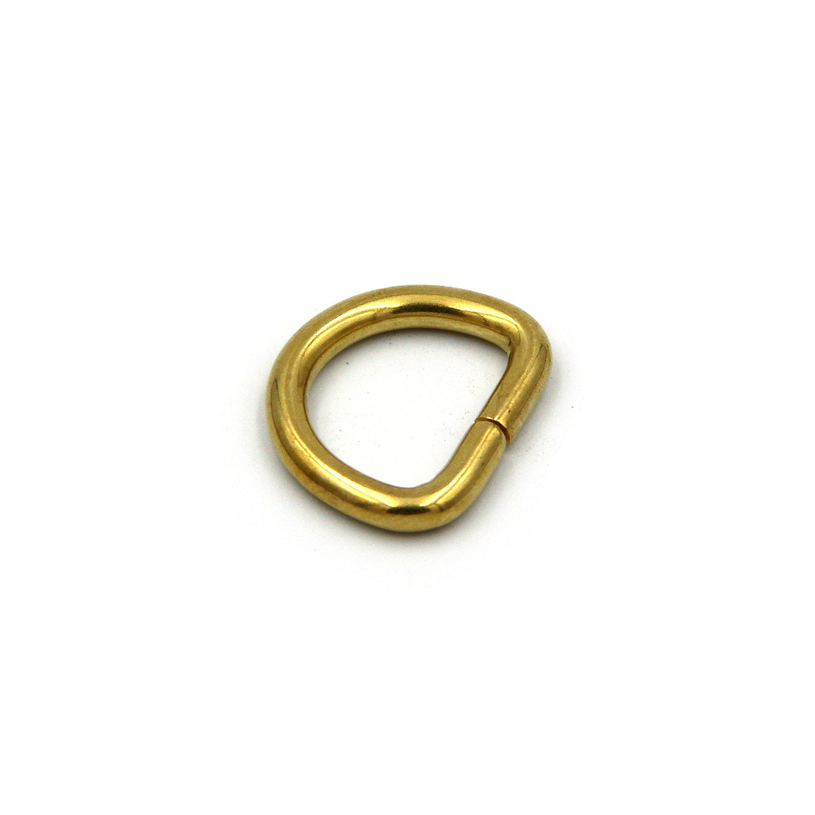 D Ring Loop Strap Adjuster Buckle Solid Brass Etsy