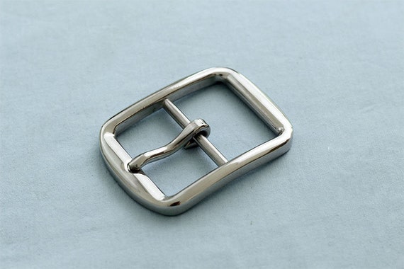 bis 30 mm silber NOS Buckle Solide Rollschnalle // Gürtelschnalle // Schnalle