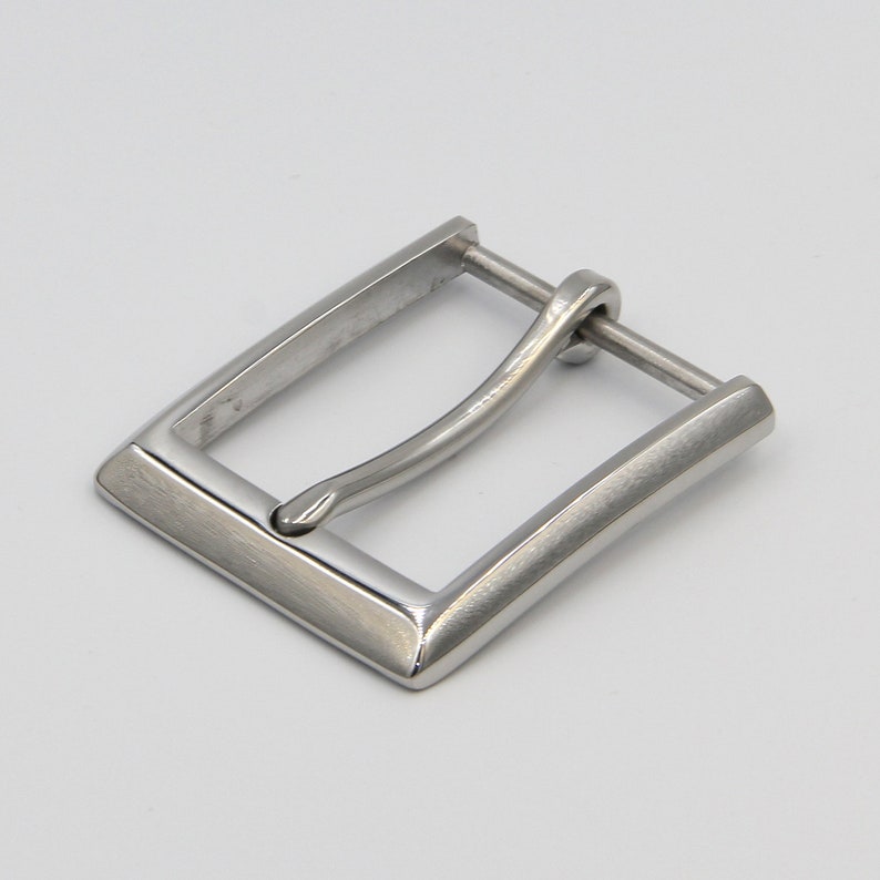 Shiny Silver Buckle 304l Prevent Allergy Buckles Etsy - image 0