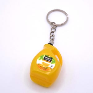 Minute Maid Orange Juice Mini Brands Keychain |Food Keychain|Snack Keychain|Fun Keychain|Miniature Food Keychain|Drink Keychain| Miniatures|