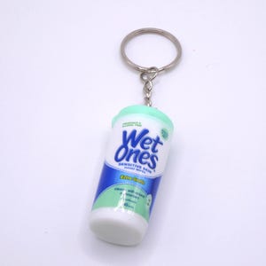 Wet Ones Mini Brands Schlüsselanhänger |Food Schlüsselanhänger |Snack Schlüsselanhänger|Fun Schlüsselanhänger |Miniatur Food Schlüsselanhänger | Miniaturen|
