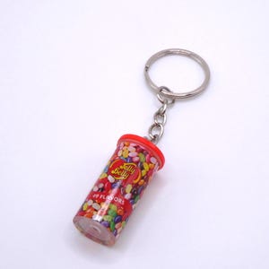 Jelly Belly Jelly Beans Mini Brands Keychain |Food Keychain|Snack Keychain|Fun Keychain|Miniature Food Keychain |Quirky Keychain|Miniatures|