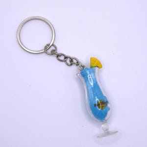 Mini porte-clés de marque Hard Rock Cafe Blue Bonanza|Porte-clés nourriture|Porte-clés collation|Porte-clés amusant|Porte-clés nourriture miniature|Porte-clés original|Miniatures