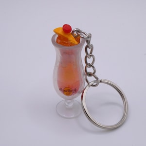 Hard Rock Cafe Orange Tango Mini Brand Keychain |Food Keychain |Snack Keychain|Fun Keychain |Miniature Food Keychain |Quirky Keychain|