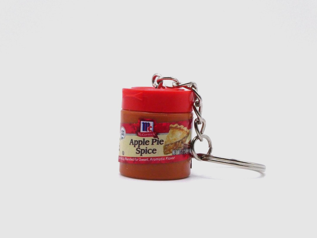 Mini Pie Keychain Mccormick Apple Pie Spice Mini Brands Keychain|food Keychain|fun ...
