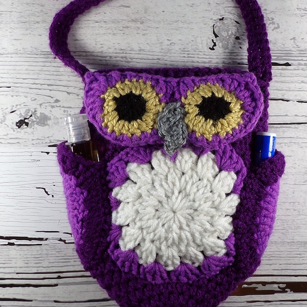 Crochet Owl Purse Etsy