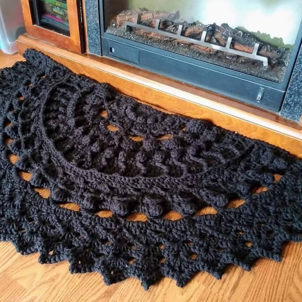 Half Circle Rug Etsy