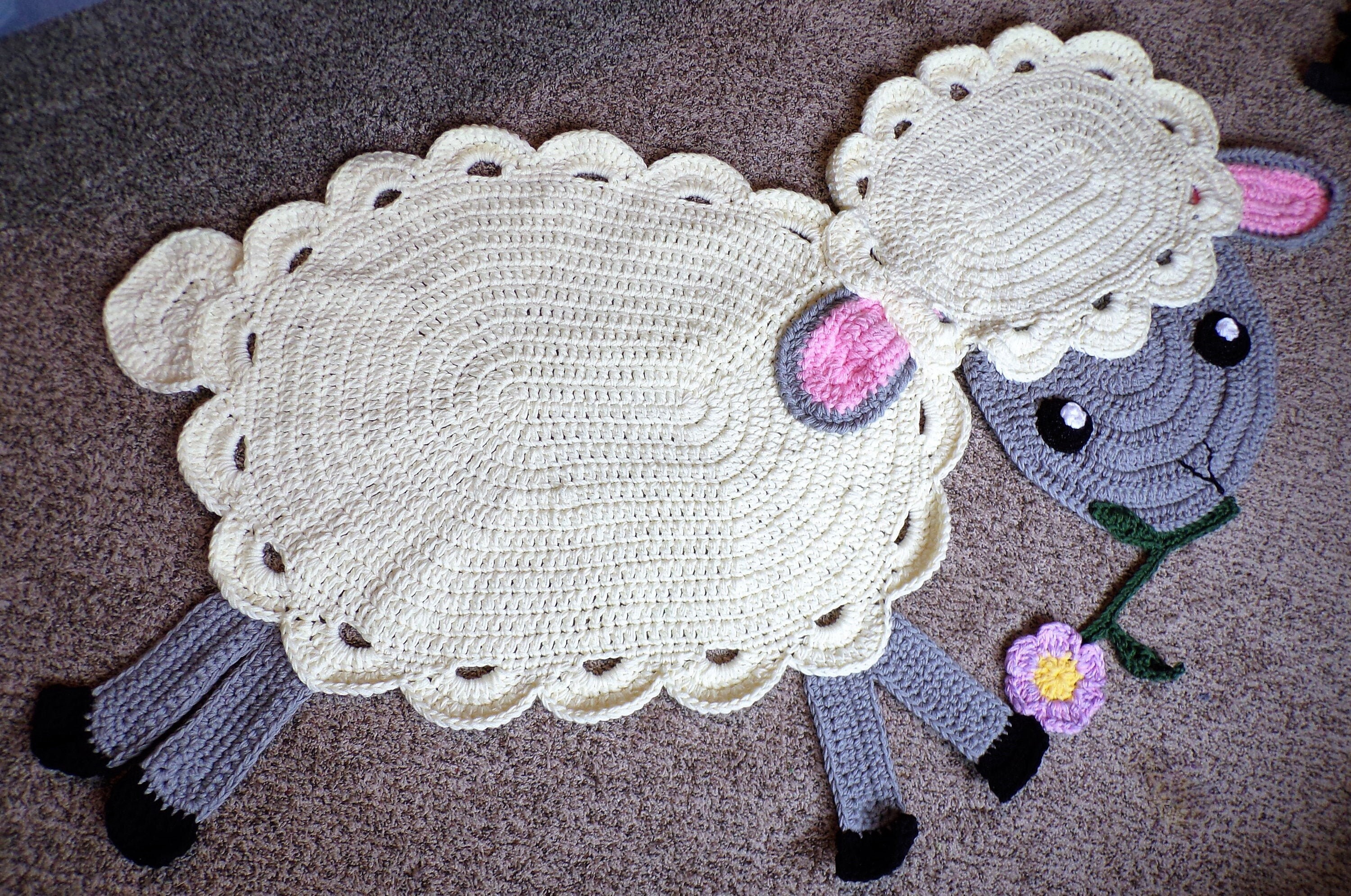 Little Lamb Rug Etsy