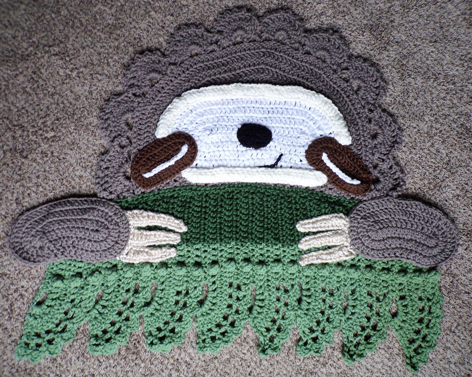 Sloth Nursery Rug Crochet - Etsy