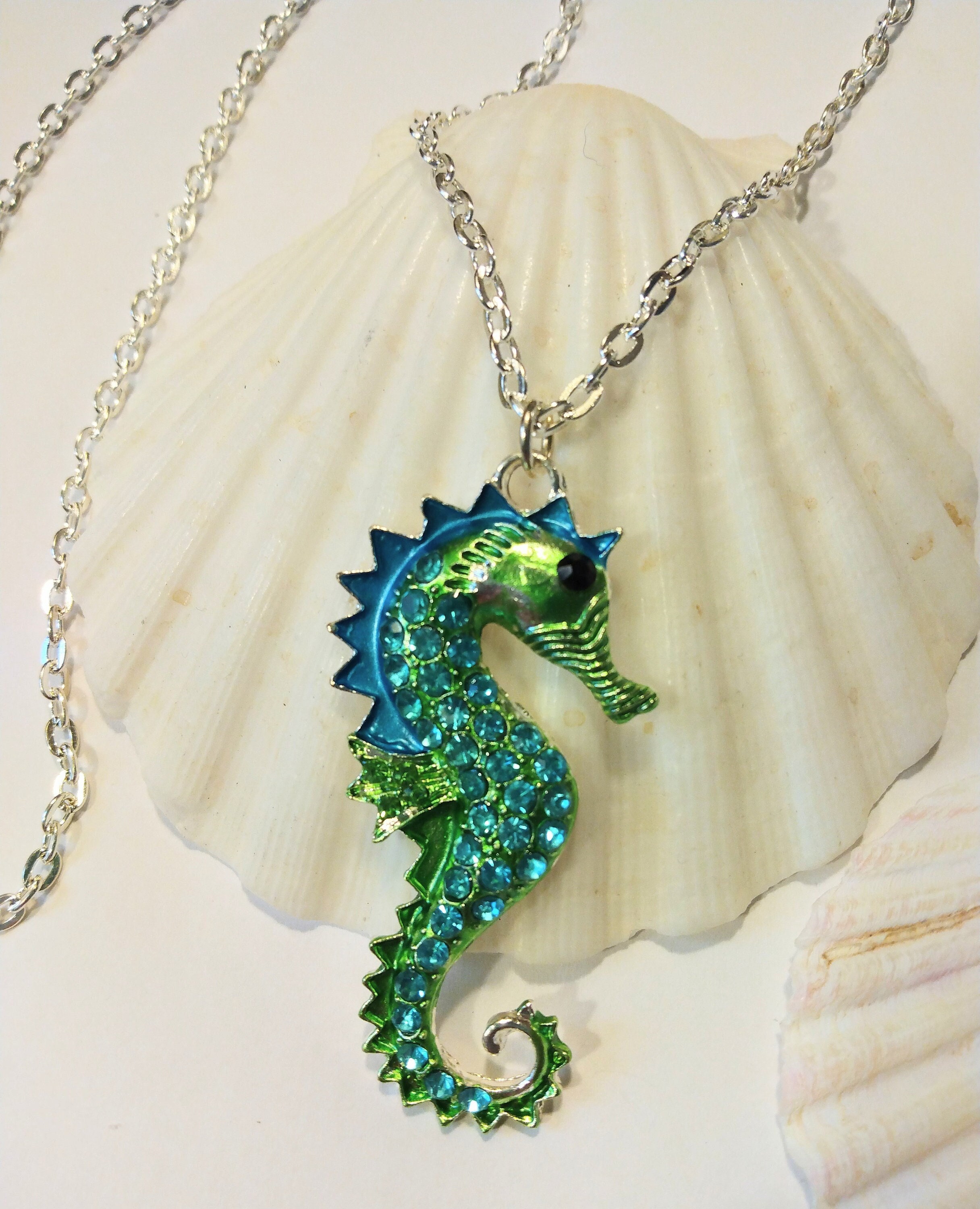 Real seahorse jewelry sale