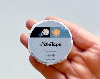 WashiTape Sonne und Mond 10m