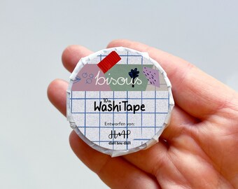 WashiTape Bisous 10m Dekotape