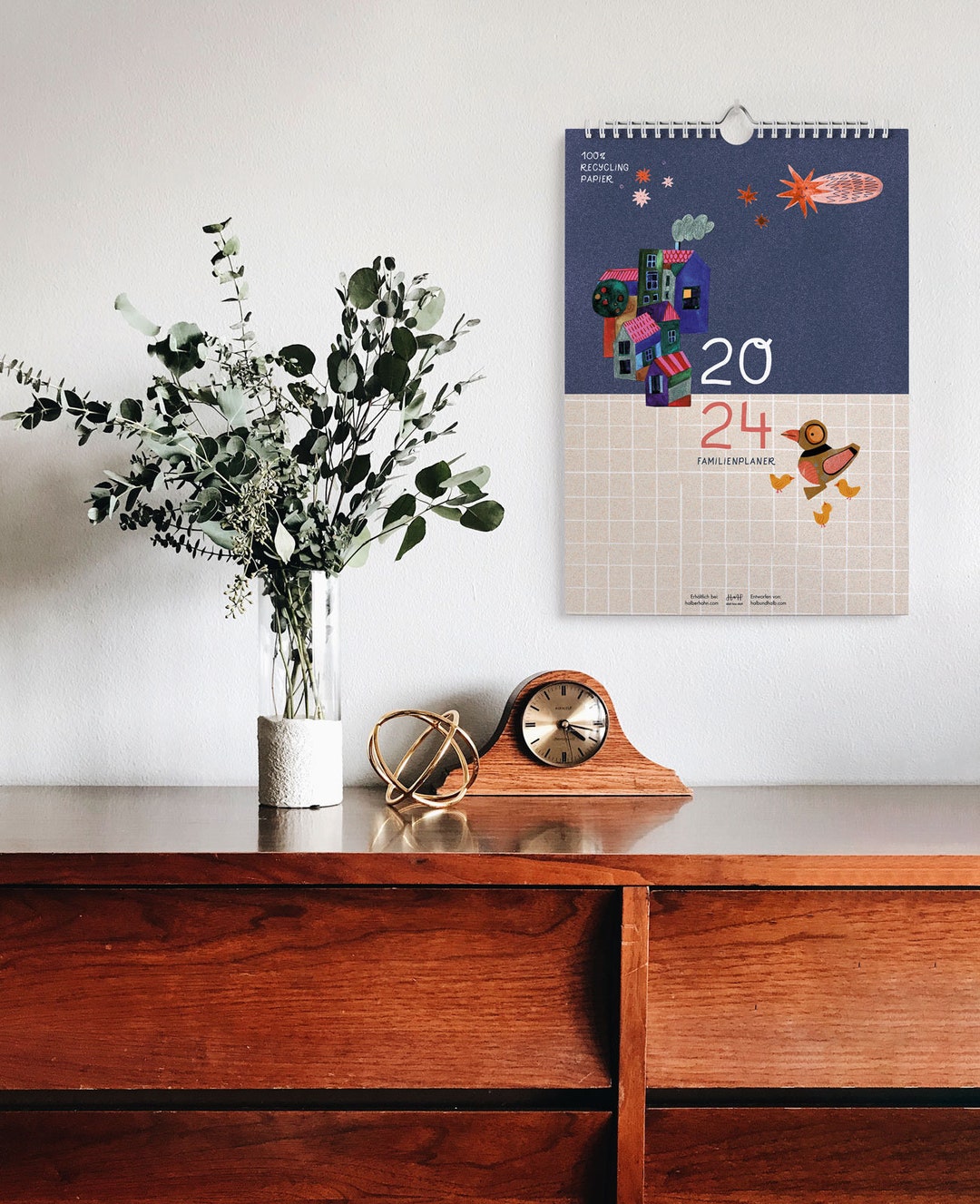 Family Planner Wall Calendar 2025