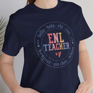 ESL Teacher Shirt, English Teacher Shirt, Multilingual Teacher Shirt, Second Language Teacher, ESOL Teacher Shirt, ESL Teacher Gift