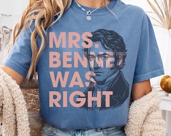 Comfort Colors Pemberley Pride and Prejudice shirt, Jane Austen tee, Elizabeth Bennet gift, bookish watercolor literary quote regency top