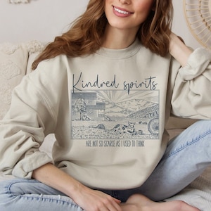 Anne of Green Gables, Bookish sweater, poet shirt, booktok merch, reading shirt, classic Literature, literary gifts, book sweatshirt