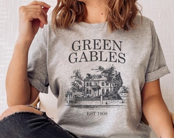 Anne of Green Gables, bookish merch, English teacher gift, literature poet tee, reading tshirt, book club gifts