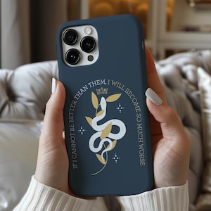 Cruel Prince iPhone Case: Elfhame, Folk of the Air Bookish Gift