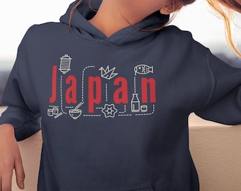 Japan Hoodie: Tokyo Style, Unisex Fit