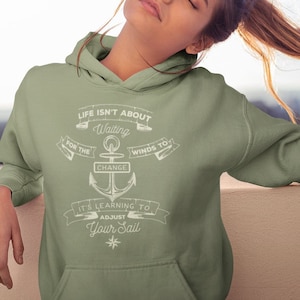sailor hoodie, boating shirt, sailing hoodie, sailing gifts, boat gift, sailing sweatshirts, boating hoodie, anchor hoodie