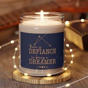 addie larue candle, booktok merch, Bookish candle, dark academia candle, v e Schwab candle, the invisible life of Addie larue