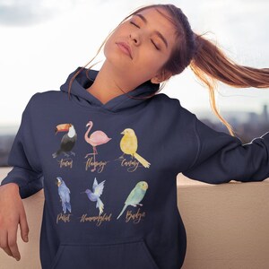 Birdwatching, Bird Nerd hoodie, Birdwatchers Gift, Birds Watching, Big Birdwatcher, bird hoodie, bird sweatshirt