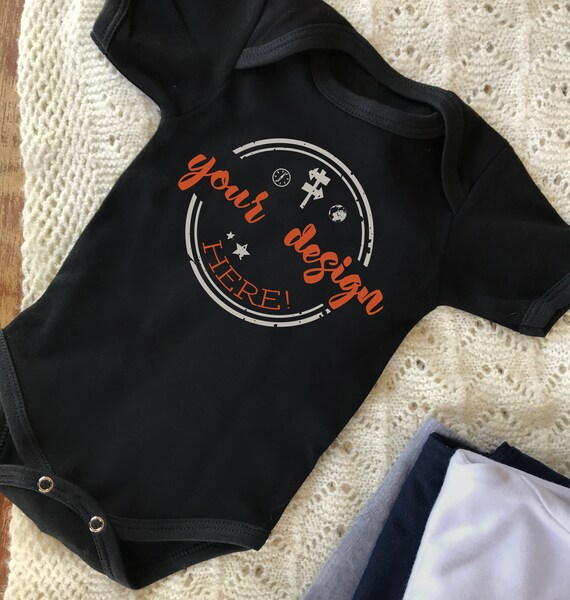 Black Onesie Mockup Baby Onesie Mockup Onesie Mock Up