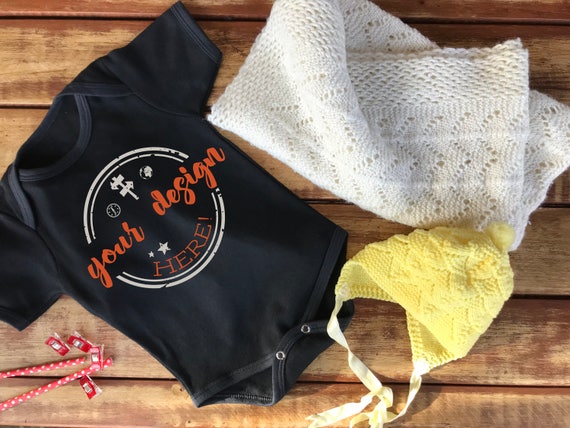 Black Onesie Mockup Baby Onesie Mockup Black Onesie Mock