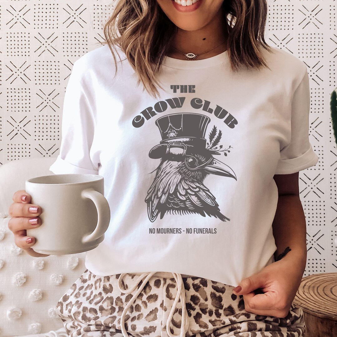 Six of Crows Shirt, No Mourners Merch, Ketterdam Crow Club,