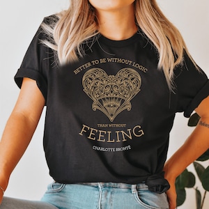Jane Eyre shirt, Charlotte Bronte, Bronte sisters, Mr Rochester merch, Thornfield Hall, English literature, Bookish gift sweater, Book club