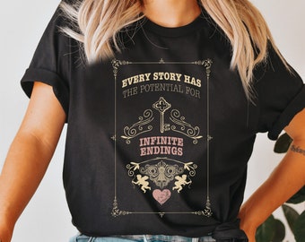 Caraval Shirt: Jacks and Evangeline, Romantasy Bookish Sweatshirt