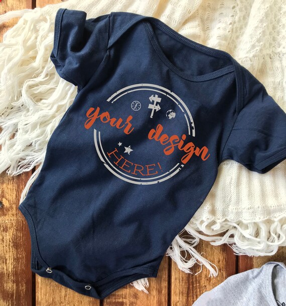 Download Navy Onesie Mockup Baby Onesie Mockup Navy Onesie Mock Up Etsy