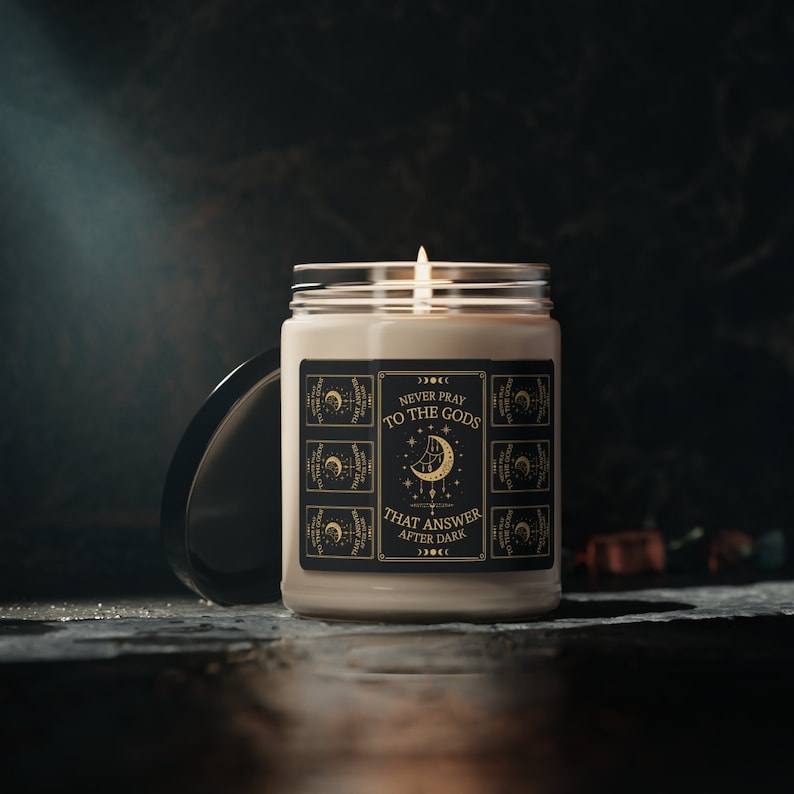 Addie LaRue Soy Candle: Booktok Merch, Dark Academia image 2