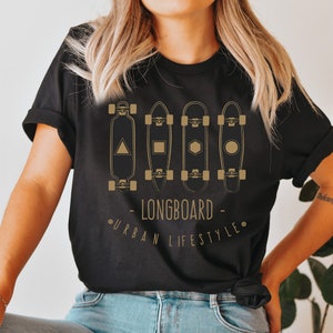 skateboard shirt, longboard t shirt, skate shirts, skateboarding gifts, gifts for skaters, skater shirt, skateboarder shirt,