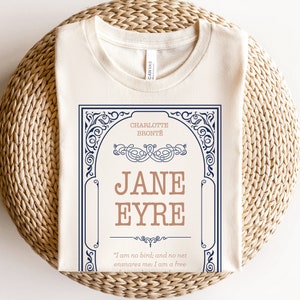 Jane Eyre shirt, Charlotte Bronte, Bronte sisters, Mr Rochester merch, Thornfield Hall, English literature, Bookish gift sweater, Book club