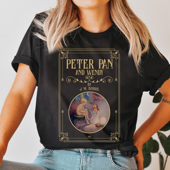 Peter Pan Shirt, Neverland Merch, Wendy Darling, Captain Hook, Tinker Bell  Sweater, Lost Boys Gifts, Book Club Sweatshirt, Children's Books -   Denmark