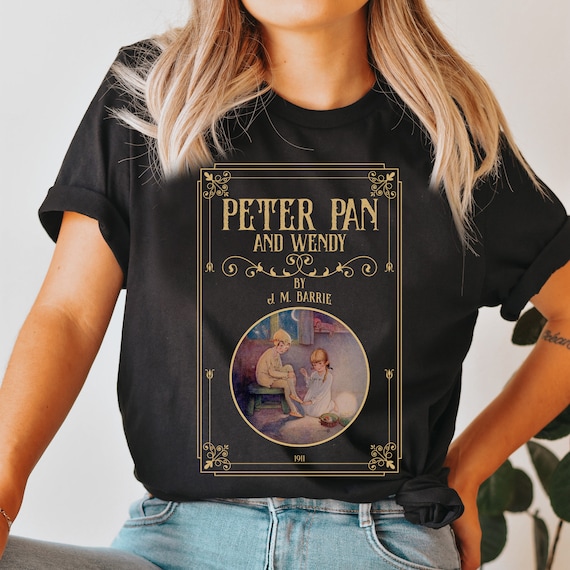 Peter Pan Shirt, Neverland Merch, Wendy Darling, Captain Hook, Tinker Bell  Sweater, Lost Boys Gifts, Book Club Sweatshirt, Children's Books -  UK