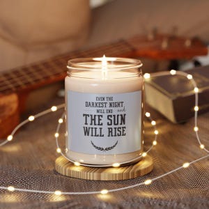 Le miserable candle, Les miserables candle, booktok merch, Bookish candle, classic Literature, jean Valjean gifts