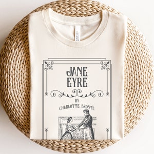 Jane Eyre shirt, Charlotte Bronte, Bronte sisters, Mr Rochester merch, Thornfield Hall, English literature, Bookish gift sweater, Book club