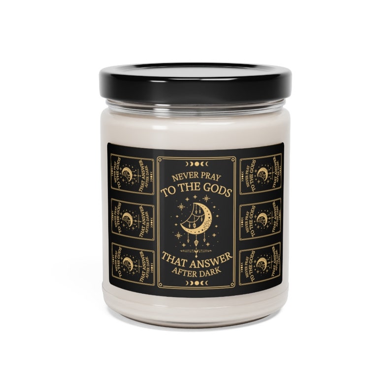 Addie LaRue Soy Candle: Booktok Merch, Dark Academia image 3