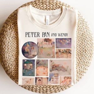 Peter Pan shirt, Neverland merch, Wendy Darling, Captain Hook, Tinker Bell sweater, Lost Boys gifts, Book club sweatshirt, Children&#39;s books