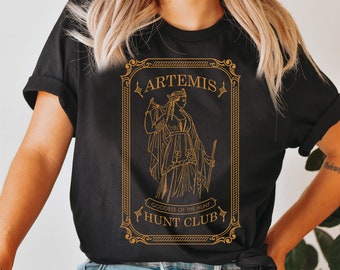 Artemis shirt, Greek mythology, bookish merch, Literature teacher, Philosopher gifts, The Iliad Odyssey, poet book club, Medusa costume
