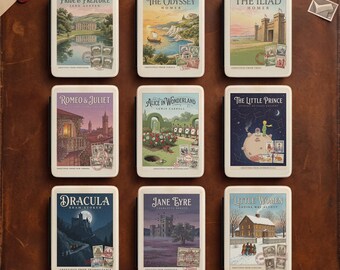 Book Kindle case cover accessories, cute book folio case bookish reader gift for Kindle Paperwhite 12th gen sleeve
