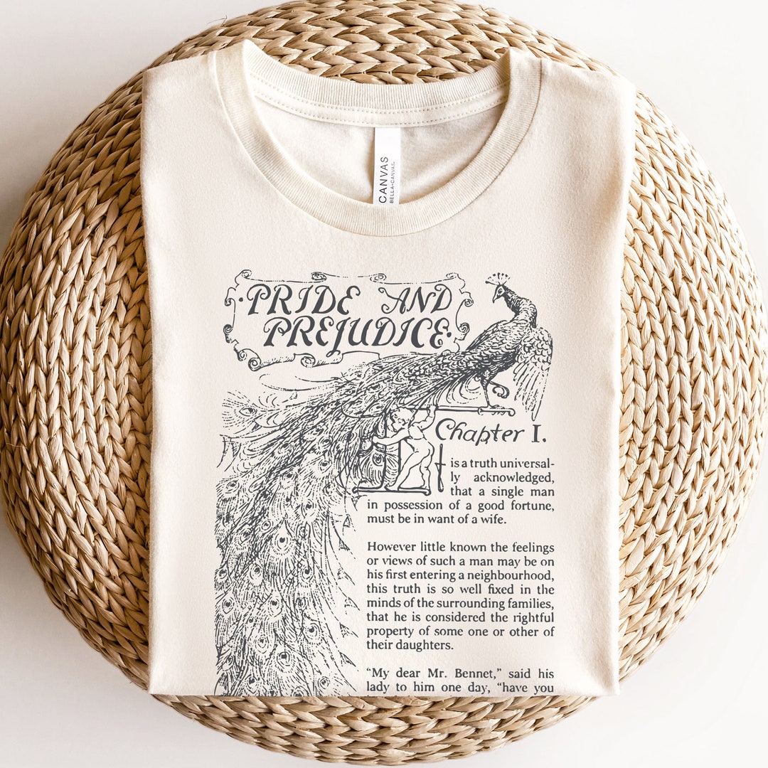 Long Sleeve [Out of Print] Jane Austen / Pride and Prejudice Fleece (Black Heather) (Womens) Pride and Prejudice Jane Austen T-Shirts and More Collection